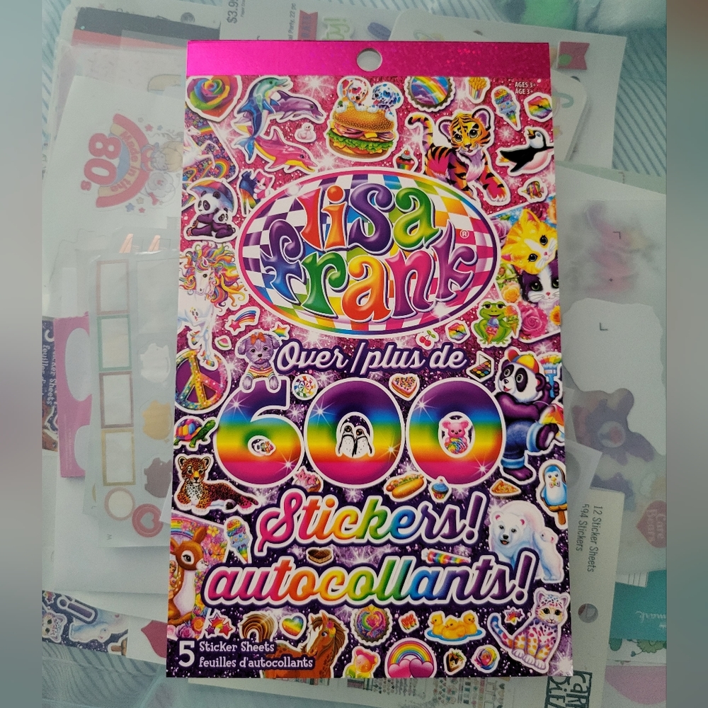 Lisa Frank Stickers - NWOT